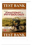 Test Bank for Seeley's anatomy physiology 13th edition by  Cinnamon VanPutte , Jennifer Regan , Andrew F. Russo All Chapters Complete Guide latest A+