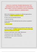 CHICK-FIL-A CERTIFIED TRAINER KNOWLEDGE TEST QUESTION ACTUAL EXAM COMPLETE 80  QUESTIONS AND CORRECT DETAILED ANSWERS (VERIFIED ANSWERS) |ALREADY GRADED A+||BRAND NEW!!.