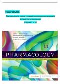 Test Bank Pharmacology A Patient-Centered Nursing Process Approach, 11th Edition by Linda E. McCuistion || All Chapters || Complete Solution | Grade A+.