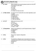 FP-C/CCP-C diagnostic exam