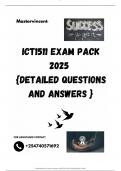 ICT1511 EXAM PACK 2025  {DETAILED QUESTIONS AND ANSWERS }