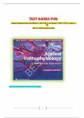 Test Banks For Applied Pathophysiology 4th Edition by Judi Nath; Carie Braun, 9781975179199, All Chapter Covered.  100% Verified Questions and Answers. Latest Guide.