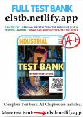 Test Bank for Electrical Wiring Industrial 7th Edition Herman