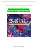 TEST BANK - Intermediate Accounting, 3rd Edition by Elizabeth A. Gordon, Jana S. Raedy, All Chapters 1 - 22, Complete A+ Guide