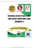 ECS2606 EXAM PACK 2025  {DETAILED QUESTIONS AND ANSWERS }