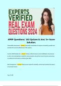 APRP Questions/ 163 Quizzes & Ans/ A+ Score Solution. 