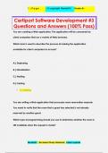 Certiport Software Development #3 Questions and Answers (100% Pass)