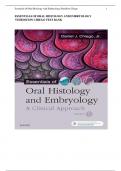 TEST BANK FOR ESSENTIALS OF ORAL HISTOLOGY AND EMBRYOLOGY 5TH EDITION CHIEGO