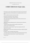 CSFRST 2300 EXAM 3 Study Guide.