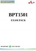 BPT1501 Exam Pack 2025