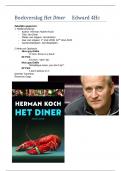 Samenvatting Het Diner - Nederlands