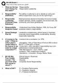 BA 342 Exam 1 Questions, Answers, Rationales