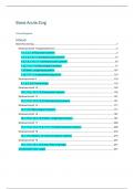 Uitwerking leerdoelen Basis Acute Zorg (BAZ) + 10 oefen toetsvragen