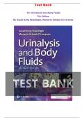 Test Bank For Urinalysis and Body Fluids Seventh Edition By Susan King Strasinger, Marjorie Schaub Di Lorenzo