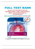 Test Bank for Egan's Fundamentals of Respiratory Care 13th Edition by James K. Stoller, Albert J. Heuer, David L. Vines, Robert L. Chatburn|9780323931991|All Chapters 1-58|LATEST