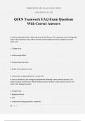 QSEN Teamwork EAQ Exam Questions With Correct Answers