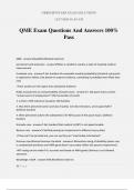 QME Exam Questions And Answers 100% Pass