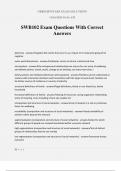 SWB102 Exam Questions With Correct Answers