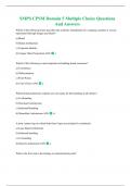 SMPS CPSM Domain 5 Multiple Choice Questions And Answers