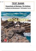 Essentials of Biology, 7th Edition