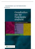 Samenvatting  10e druk  Grondtrekken van het Nederlandse strafrecht