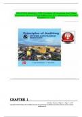 Solution Manual for Principles of Auditing and Other Assurance Services 22nd Edition by Ray Whittington, Kurt Pany 2024 || All Chapters ( 1 - 21 ) A+