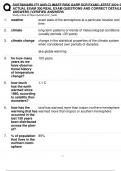 SUSTAINABILITY AND CLIMATE RISK GARP SCR EXAM LATEST 2024-2025  ACTUAL EXAM 300 REAL EXAM QUESTIONS AND CORRECT DETAILED  ANSWERS (VERIFIED ANSWERS