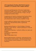 NR 452/ NR 452 Chamberlain College Of Nursing -ATI Comprehensive Predictor 2024 NR 452 Capstone - Cumulative ATI Questions With Complete Solutions