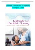 Maternity and Pediatric Nursing 4th Edition Ricci Kyle Carman Test Bank