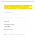 TEST BANK ABNORMAL PSYCHOLOGY, 6TH CANADIAN EDITION BY GORDON L. FLETT | ALL CHAPTERS | COMPLETE QUESTION WITH DETAILED SOLUTION | 2024