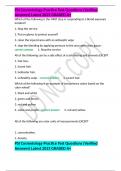 PSI Cosmetology Practice Test Questions (Verified Answers) Latest 2025 GRADED A+