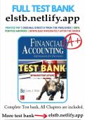 Test Bank For Financial Accounting For MBAs ( 8th Edition) By Easton And John Wild||LATEST UPDATE 2024/2025