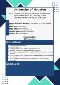 HESI - Health Education Systems Inc & Admission Assessment - HESI A2 Specialty Exams 2024-2025  HESI A2 Mobility LPN Review Questions with Correct Answers | 100% Pass Guaranteed | Graded A+ |