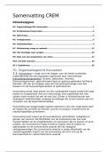 Samenvatting Huisvestingsmanagement - Corporate Real Estate Management (CORPVA02)