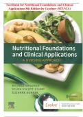 Test Bank for Nutritional Foundations and Clinical Applications 8th Edition by Grodner (STUVIA)