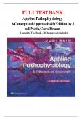 TEST BANK Applied Pathophysiology A Conceptual Approach (4th Ed) by Judi Nath