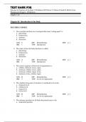 Test Bank For Structure & Function of the Body 17th Edition by 2025 Kevin T. Patton & Frank B. Bell & Terry Thompson & Peggie L. Williamson Chapter 1-22