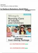 Test Bank for Wong's Nursing Care of Infants and Children 10th Edition (Hockenberry, 2014), Chapter 1-32 | All Chapters.