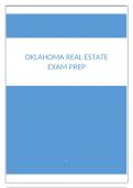 OKLAHOMA REAL ESTATE EXAM PREP