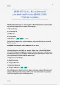 NURS 6531 FINAL EXAM, PART TWO EXAM QUESTIONS WITH CORRECT VERIFIED SOLUTIONS 100% GUARANTEED PASS (LATEST UPDATE)