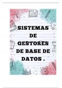 SISTEMAS DE BASES DE DATOS 