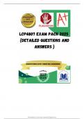 LCP4807 EXAM PACK 2025  {DETAILED QUESTIONS AND ANSWERS }