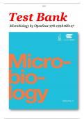  TEST BANK Microbiology by OpenStax.