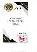 CMY2602 EXAM PACK 2025