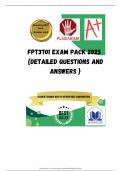 FPT3701 EXAM PACK 2025  {DETAILED QUESTIONS AND ANSWERS }