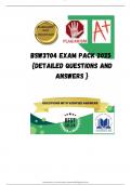 BSW3704 EXAM PACK 2025  {DETAILED QUESTIONS AND ANSWERS }