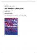 Test bank questions Applied Pathophysiology A Conceptual Approach Int. Edition 4th - Judi Nath - 