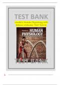 Complete Test Bank for Vanders Human Physiology 16t Edition Widmaier|ISBN: 9781265729363verified $ newest edition 2024/2025