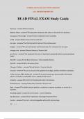 BUAD FINAL EXAM Study Guide