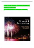 TEST BANK For Financial Accounting, 6th Edition By David Spiceland, Wayne Thomas, Verified Chapters 1 - 12, Complete Newest Version